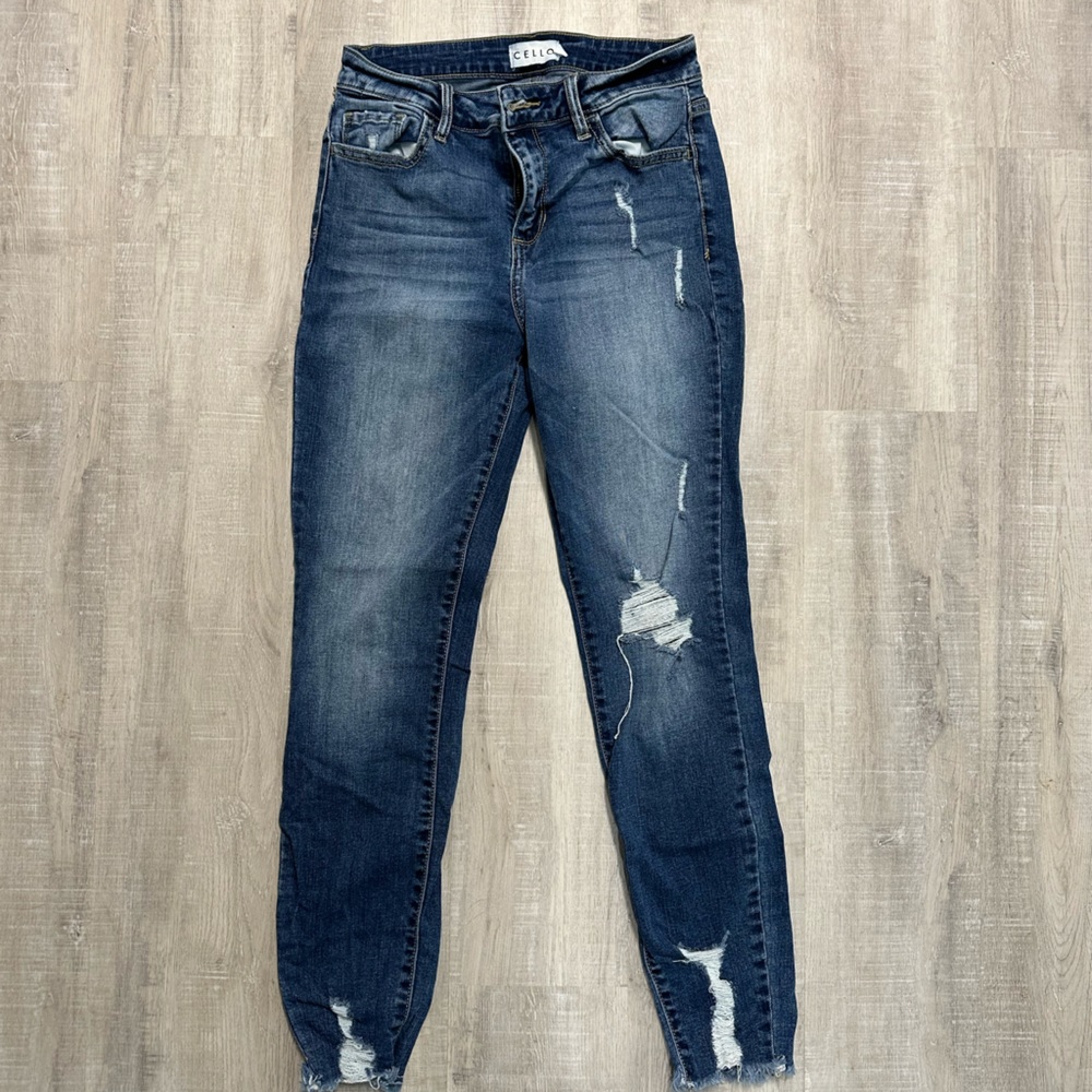 Cello distressed jeans